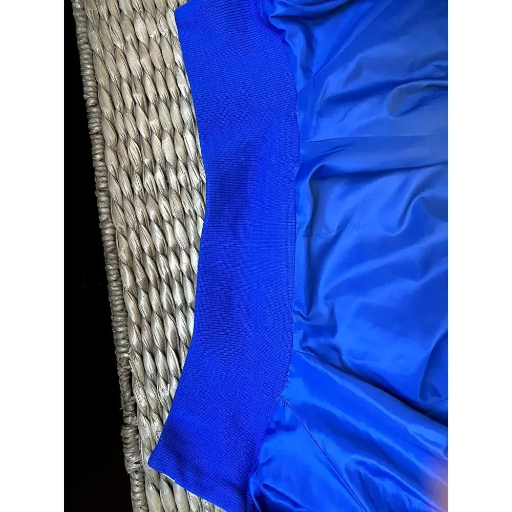 Vintage Bomber Jacket Blue